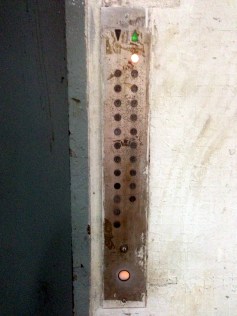 elevator buttons, shopping