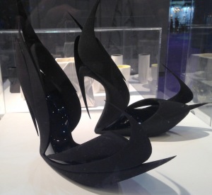 Hadid's Flame Shoes.