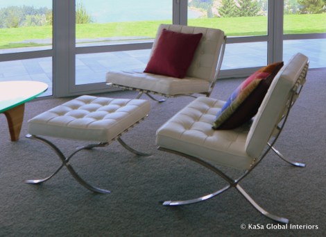 Barcelona Chairs - comfortable